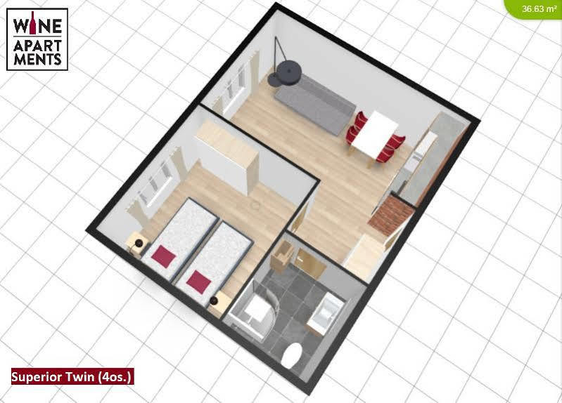 Wine Apartments Krakow Ngoại thất bức ảnh